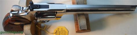 Gunlistings.org - Pistols Colt Python 8 Inch Barrel Nickel NIB