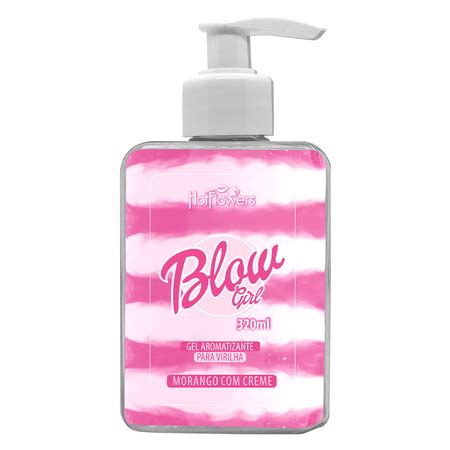 Blow Girl Gel Aromatizante Para Virilha Ml Hot Flowers