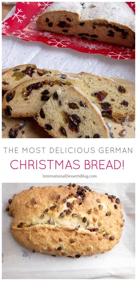 German Christmas Bread Easy Stollen Mini Stollen And Stollen Bites