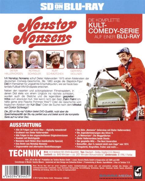 Nonstop Nonsens Komplette Serie Sd On Blu Ray Jpc