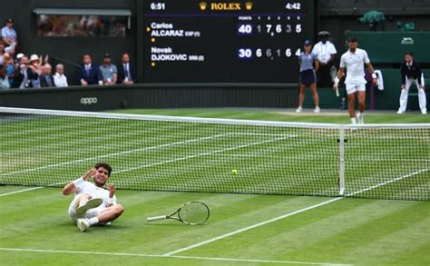 Carlos Alcaraz venció a Novak Djokovic y se consagró campeón de