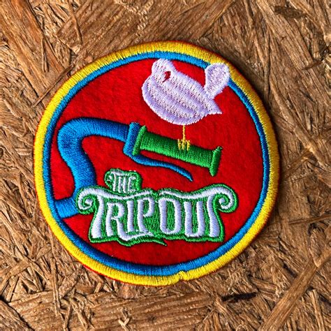 The Trip Out — Woodstock Embroidered Patch