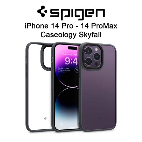 P L Ng Spigen Caseology Iphone Pro Pro Max Skyfall Black