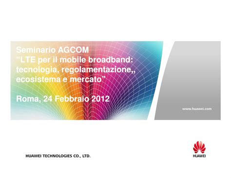 PDF Seminario LTE Huawei AGCOM PART 1 Of 2 V1 4o Pdf DOKUMEN TIPS