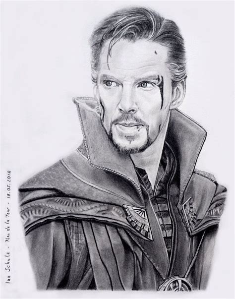 Benedict Cumberbatch Doctor Strange By Shaman Art Marvel Art Drawings