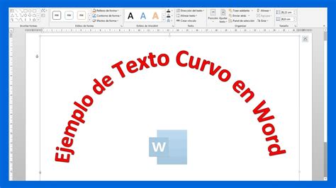 Como Arquear Un Texto En Word Youtube