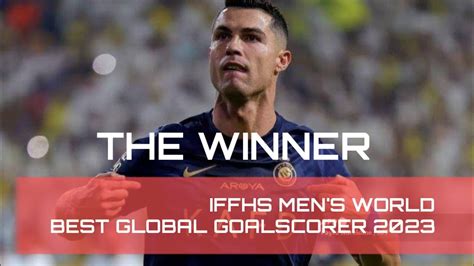 Men S World Best Global Goalscorer By Iffhs Cristiano Ronaldo