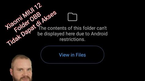 Cara Mengatasi Folder Obb Tidak Dapat Di Akses Xiaomi Miui