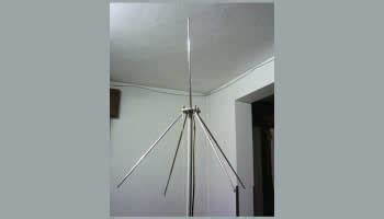 Antenna Ground Plane 1 4 D Onda Autocostruita Per VHF UHF