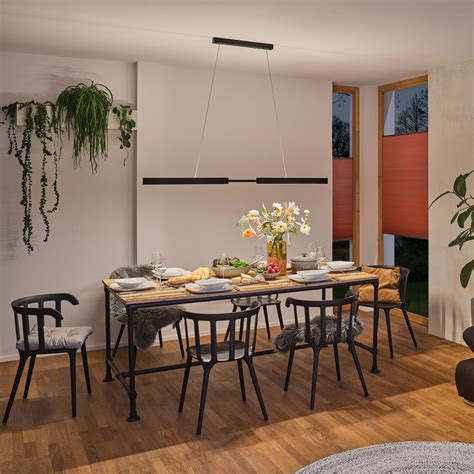 Paulmann Aptare Suspension Led Zigbee Noire Luminaire Fr