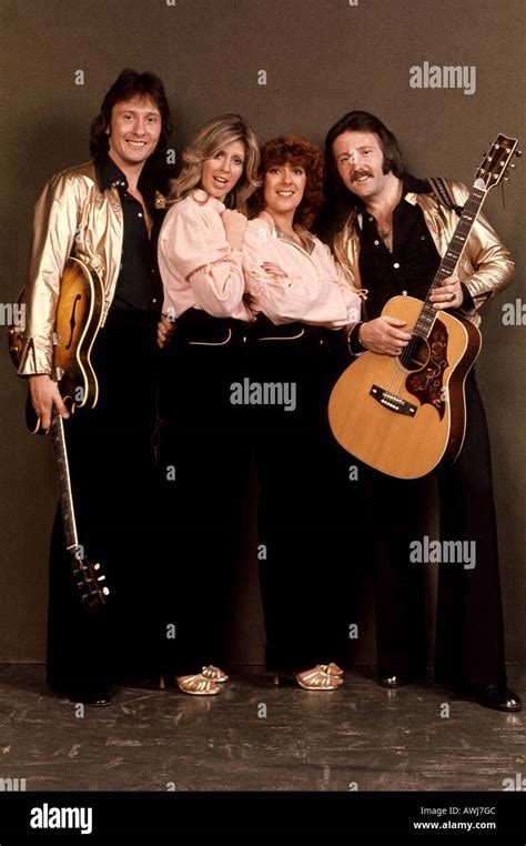 Brotherhood Of Man Uk Pop Group About 1976 Stock Photo Alamy