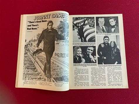 Johnny Cash Country Song Roundup Magazine No Label Scarce