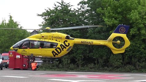 Ith Christoph Rheinland Adac Luftrettung K Ln Startet An Feuerwache