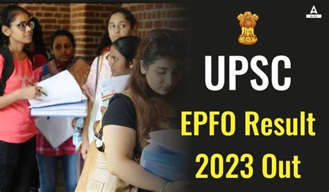 UPSC EPFO மடவ 2023 வளயட EO AO APFC மடவகளப பதவறககவம