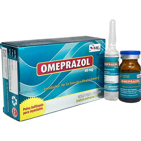 Omeprazol Sae 40mg Inyectable Sae