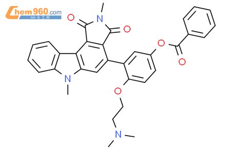 183125 65 7 Pyrrolo 3 4 C Carbazole 1 3 2H 6H Dione 4 5 Benzoyloxy