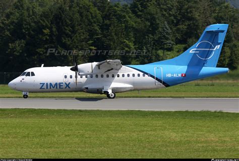 Hb Aln Zimex Aviation Atr Photo By Roland Winkler Id