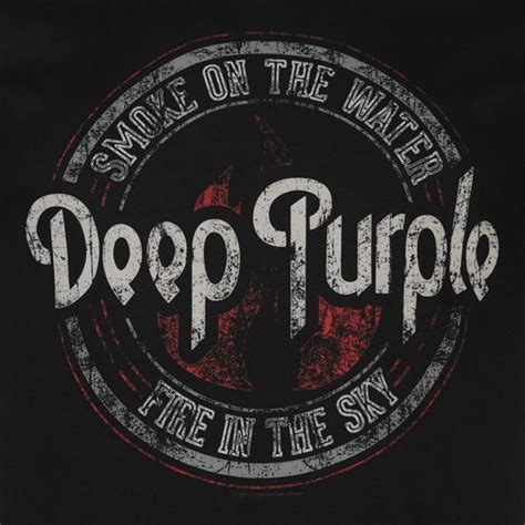 Official Official Deep Purple T Shirt Mens Mens T Shirts