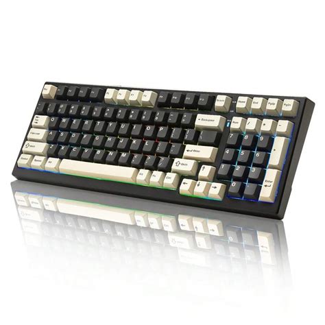 Yunzii Yunzii Yz98 Teclado Mecánico Con Junta De Goma 99 Teclas