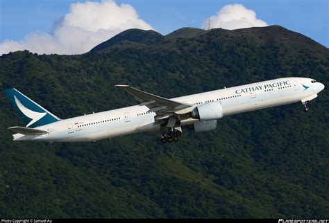 B Kpr Cathay Pacific Boeing Er Photo By Samuel Au Id