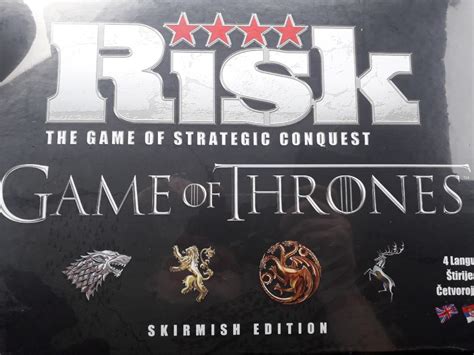 Risk Game Of Thrones Skirmish Edition Novo