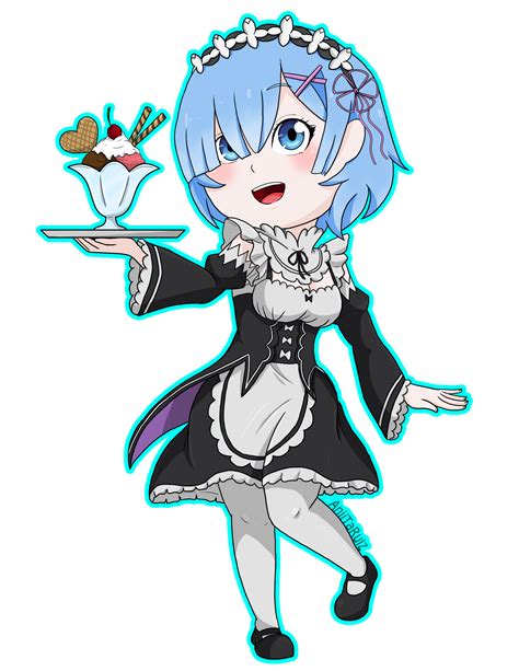 Re Zero Rem By Aniitaruiz On Deviantart