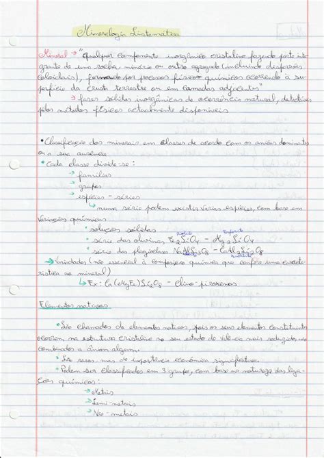 Solution Apontamentos De Mineralogia Studypool