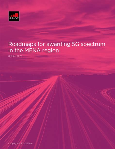 Roadmaps For Awarding 5G Spectrum In The MENA Region