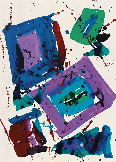 Lot Sothebys Abstract Sam Francis American Art