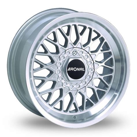 Ronal LS Silver Polished 15 Alloy Wheels Wheelbase