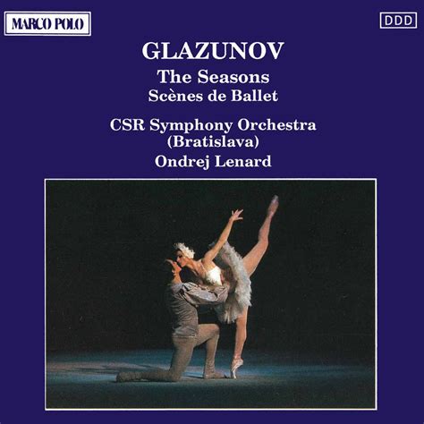 EClassical Glazunov The Seasons Scenes De Ballet