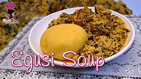 Egusi Soup Recipe How To Make Egusi Soup Without Frying Youtube