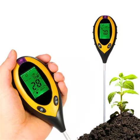 Medidor Ph Terra Solo Plantas 4 Em 1 Digital Profissional Frete grátis