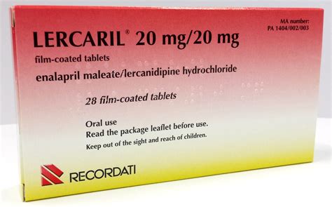 Lercaril New 20mg20mg Strength