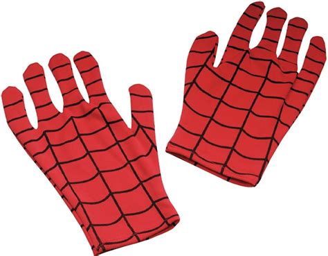 Spiderman Gloves Adult Comic V Scostumes