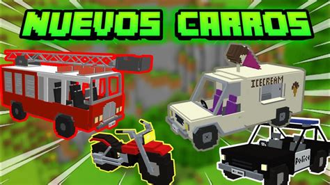 Mod De Veh Culos More Vehicles Addon Minecraft Bedrock