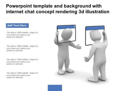 Chat Template PowerPoint Presentation and Slides PPT PowerPoint | SlideTeam