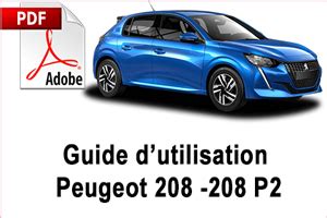 Notice D Utilisation Peugeot P Notice Utilisation