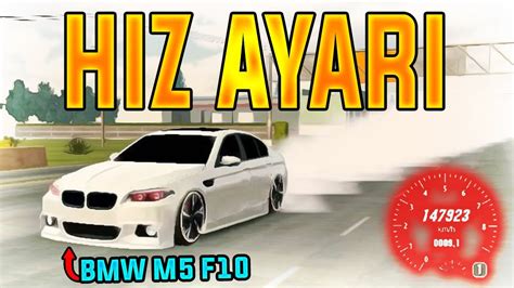 Bmw M5 F10 Mükemmel Hız Ayarı Car Parking Multiplayer YouTube