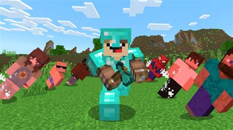 Testei As Habilidades De PVP Dos Meus Amigos No MINECRAFT YouTube