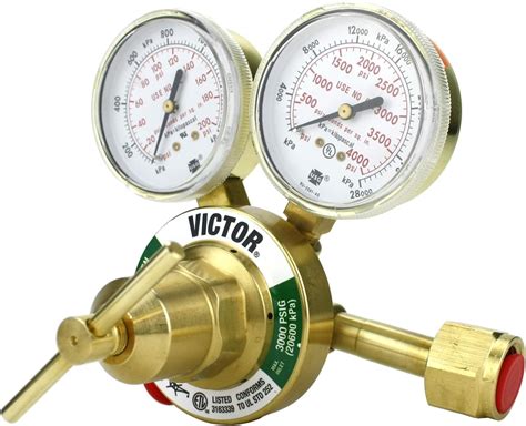 Victor Heavy Duty Oxygen Regulator Model Delivery Rate