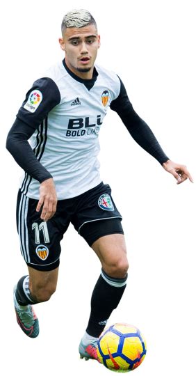 Andreas Pereira Valencia football render - FootyRenders