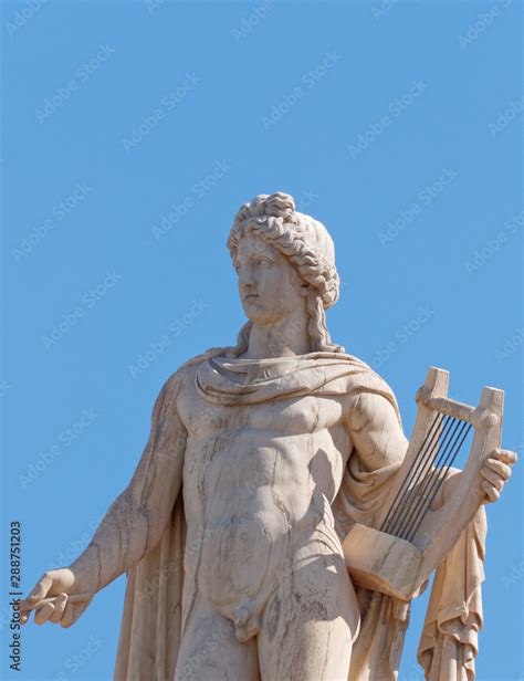 Greek God Apollo Statue