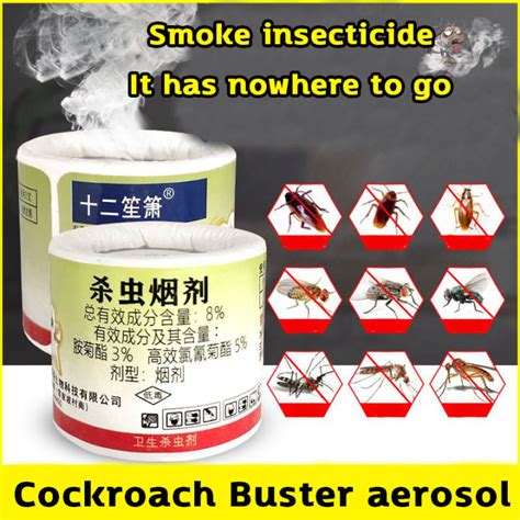 12pcs Powerful Smoke Insecticide Herb Repellent Insecticide Cockroach