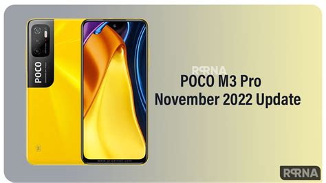 POCO M3 Pro 5G Grabbing MIUI November 2022 Update With Security