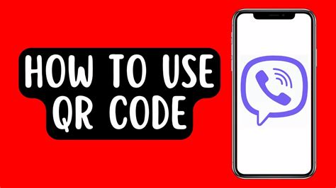 How To Use Qr Code On Viber Youtube