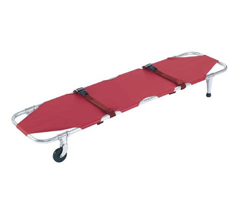 Aluminum Framed Folding Stretchers with Wheels - EMSRUN.com