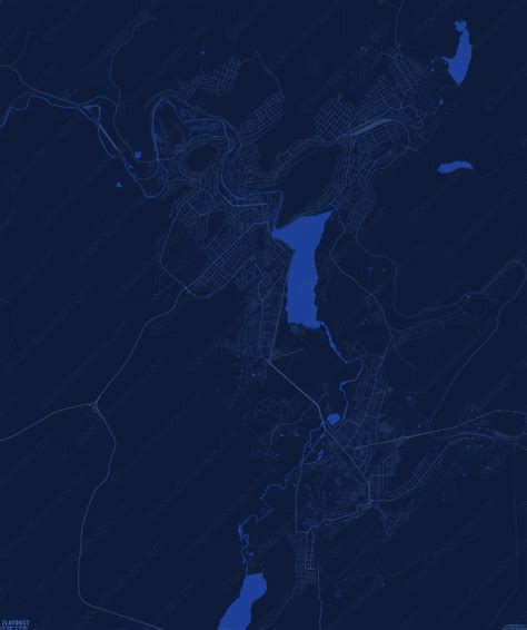 zlatoust dark blue vector map boundless maps