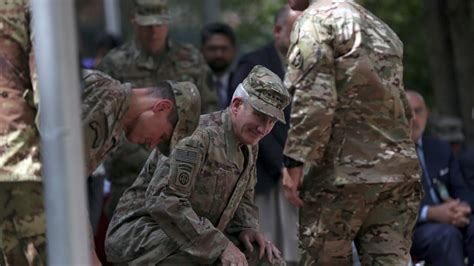 ‘time For This War In Afghanistan To End Says Departing U S