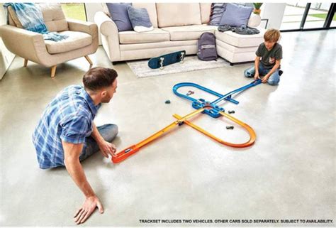 Caixa De Manobras Deluxe Hot Wheels Track Builder Mattel G Parcelamento Sem Juros